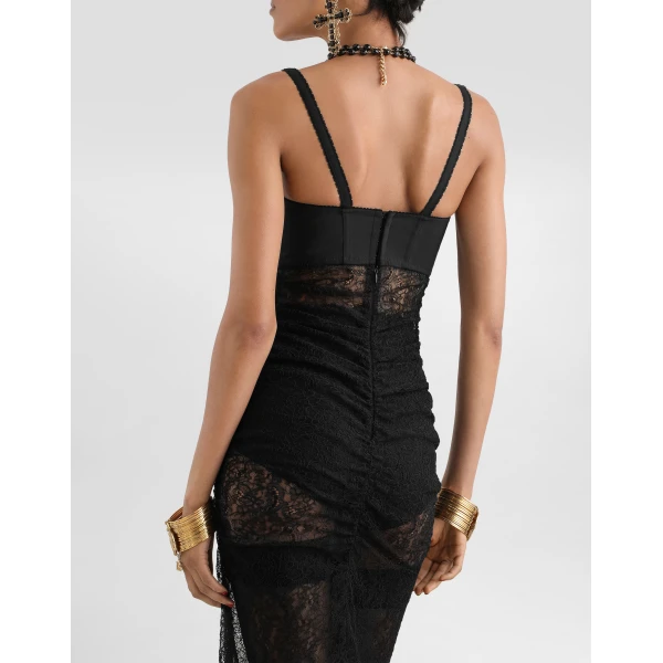 Dolce & Gabbana Lace midi dress, view 5