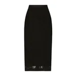Dolce & Gabbana Lace pencil skirt with slit