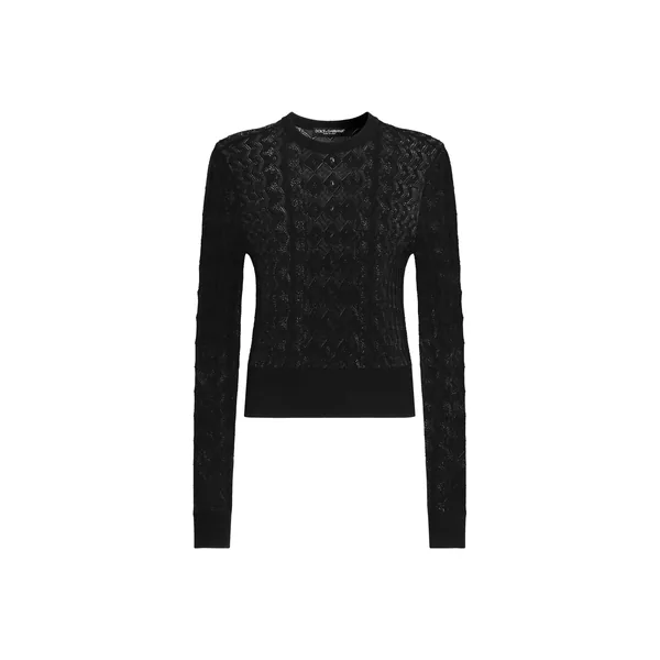 Lace pullover