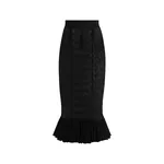 Dolce & Gabbana Lace-stitch knit skirt