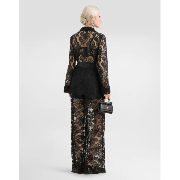 Dolce & Gabbana Lace vanity shirt, view 3