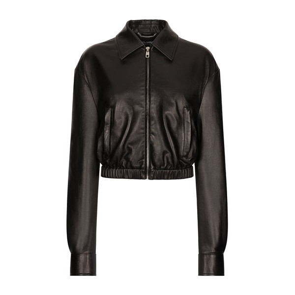 Dolce & Gabbana Lambskin bomber jacket