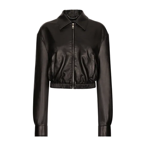 Dolce & Gabbana Lambskin bomber jacket
