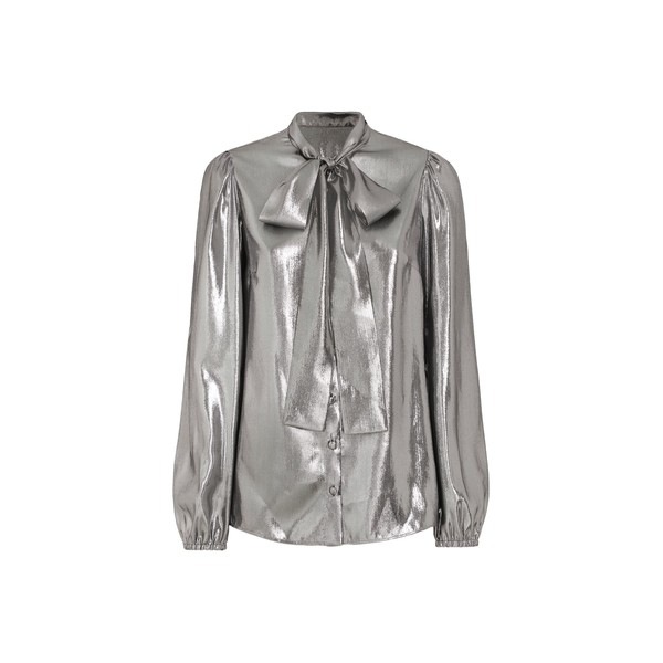 Dolce & Gabbana Lamé chiffon shirt