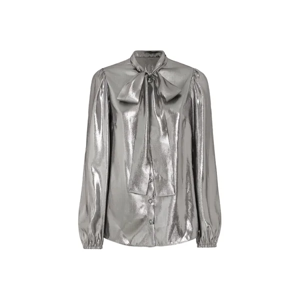 Dolce & Gabbana Lamé chiffon shirt