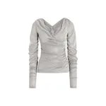 Dolce & Gabbana Lamé jersey top