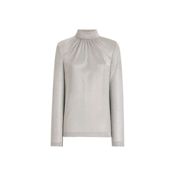 Dolce & Gabbana Lamé jersey top
