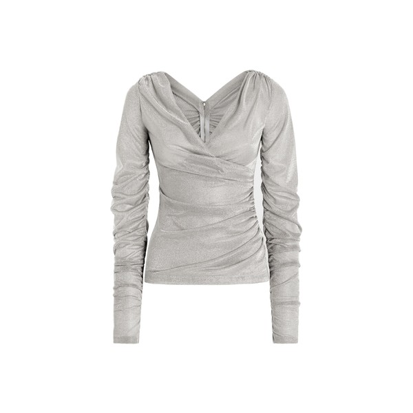 Dolce & Gabbana Lamé jersey top