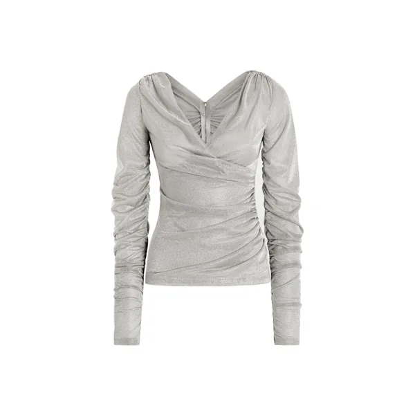 Dolce & Gabbana Lamé jersey top