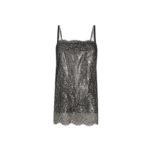 Dolce & Gabbana Lamé lace top