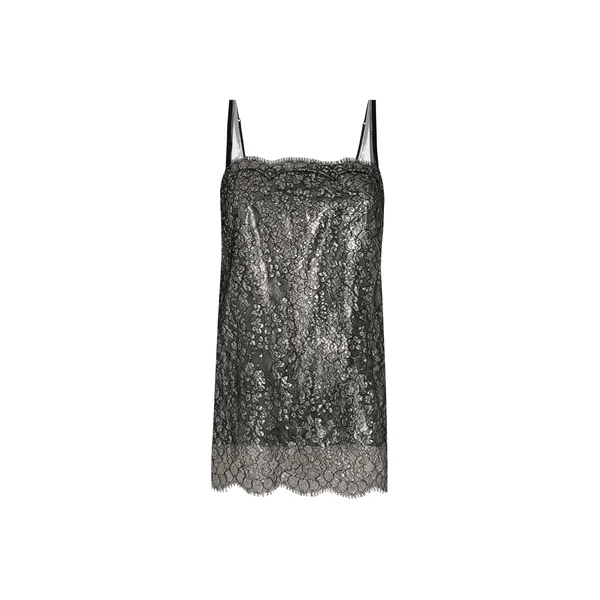 Dolce & Gabbana Lamé lace top