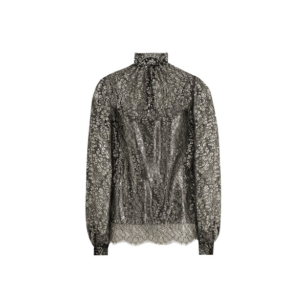 Dolce & Gabbana Lamé lace top