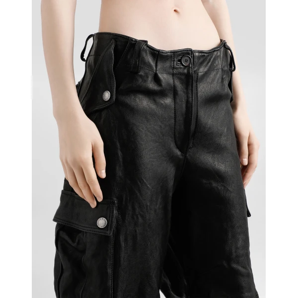 Dolce & Gabbana Leather cargo pants, view 4