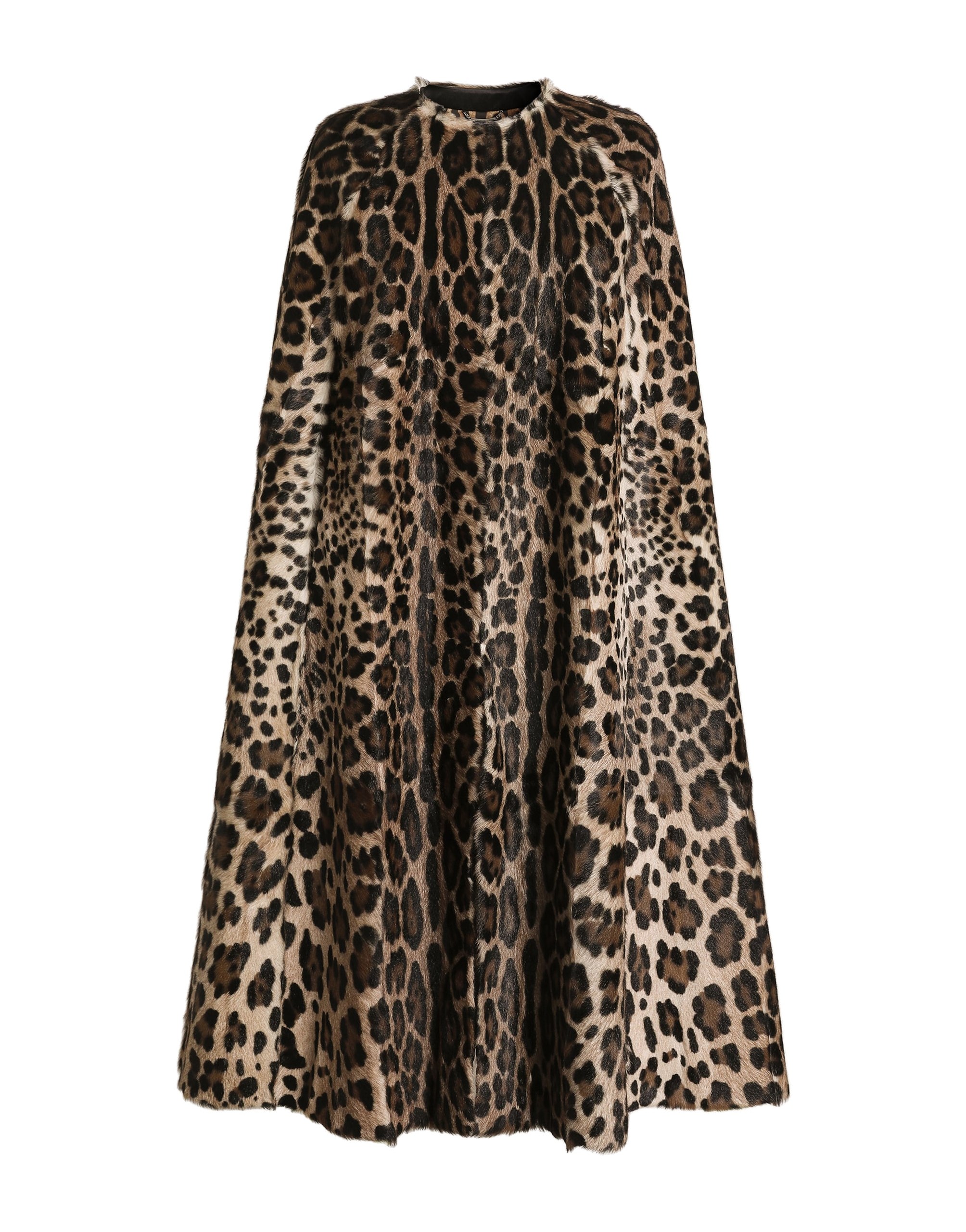 Dolce & Gabbana Leo kid leather cape