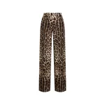 Dolce & Gabbana Leo-print brocade trousers