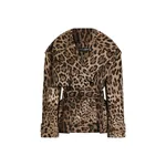 Dolce & Gabbana Leo-print cotton drill jacket