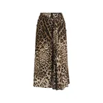 Dolce & Gabbana Leo-print viscose jersey skirt