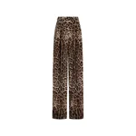Dolce & Gabbana Leo-print wool trousers