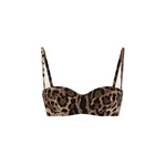 Dolce & Gabbana Leopard-print balconette bikini top