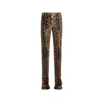 Dolce & Gabbana Leopard-print calf trousers