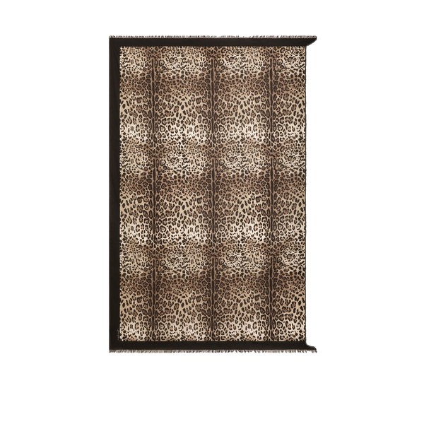 Dolce & Gabbana Leopard-print cotton sarong (110×190)