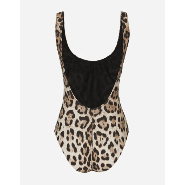 Dolce & Gabbana Leopard-print one-piece swimsuit, view 2