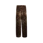 Dolce & Gabbana Leopard-print satin pajama pants