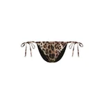 Dolce & Gabbana Leopard-print string bikini bottoms