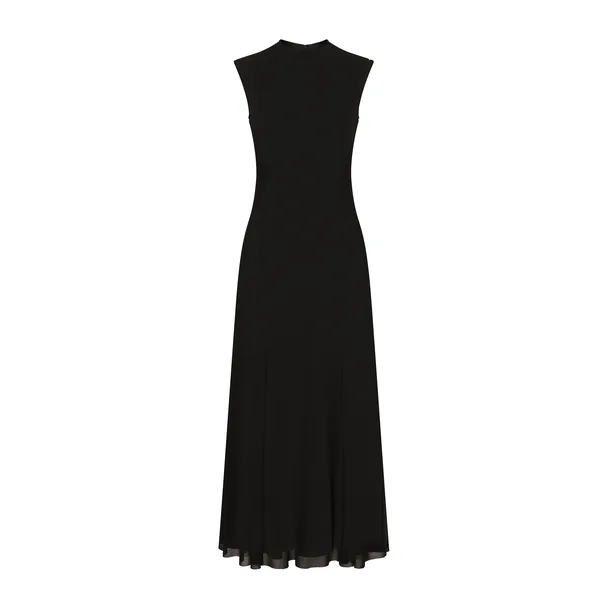 Dolce & Gabbana Light viscose jersey calf-length dress