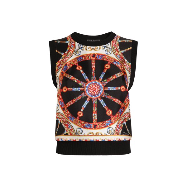 Dolce & Gabbana Lightweight plain-knit top