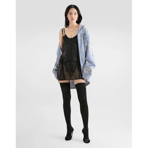 Dolce & Gabbana Lightweight stretch tulle dress, view 2