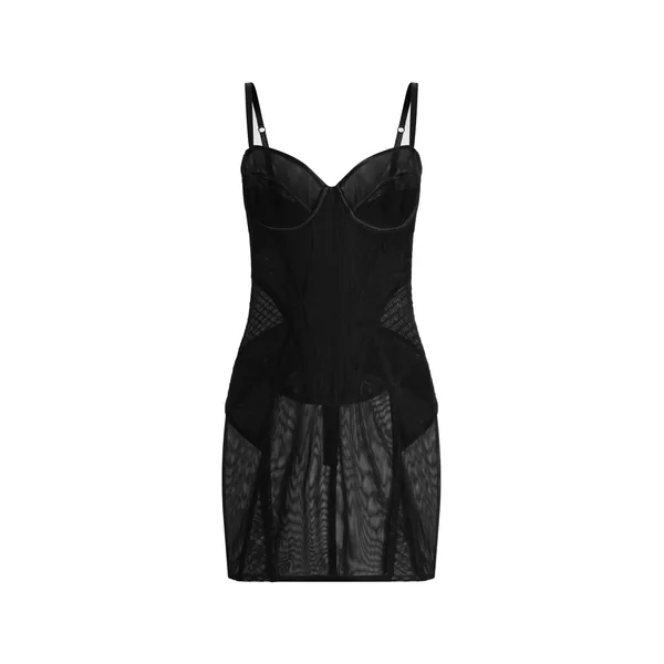 Dolce & Gabbana Lightweight stretch tulle dress