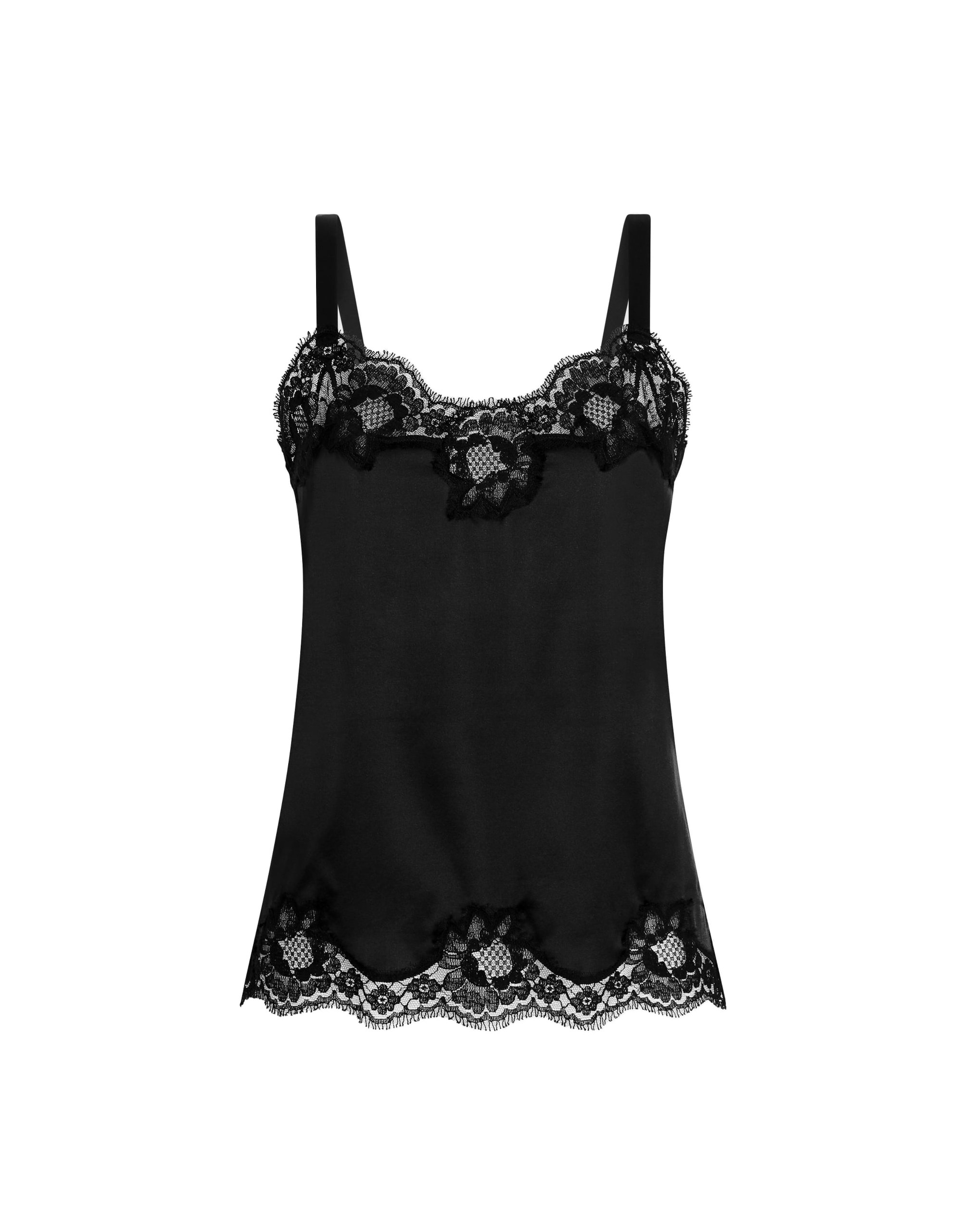 Dolce & Gabbana Lingerie top in satin and lace