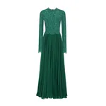 Dolce & Gabbana Long chiffon and lace dress
