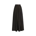 Dolce & Gabbana Long circle skirt in iridescent taffeta