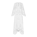 Dolce & Gabbana Long cotton caftan with cut-out detailing Dress