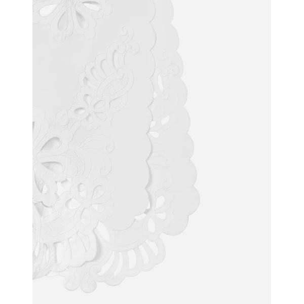 Dolce & Gabbana Long cotton caftan with cut-out detailing Dress, view 6