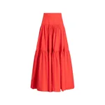 Dolce & Gabbana Long cotton poplin skirt