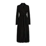 Dolce & Gabbana Long double-breasted cordonetto lace coat