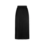 Dolce & Gabbana Long fringed skirt in satin