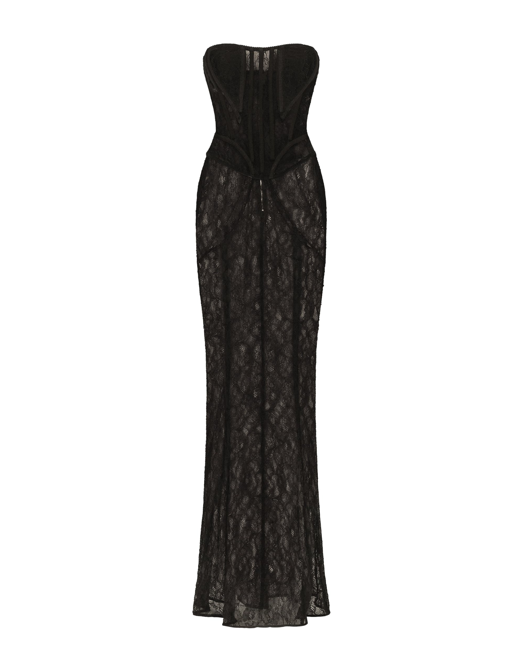 Dolce & Gabbana Long lace corset dress