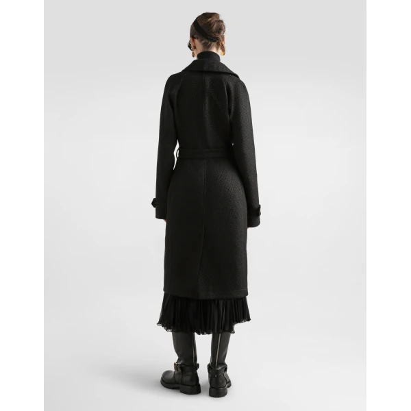 Dolce & Gabbana Long pleated chiffon skirt, view 5
