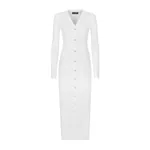 Dolce & Gabbana Long ribbed viscose cardigan