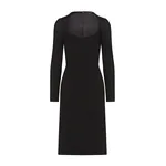 Dolce & Gabbana Long-sleeved cady midi dress