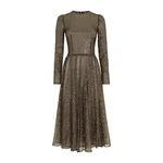 Dolce & Gabbana Long-sleeved sequined midi dress