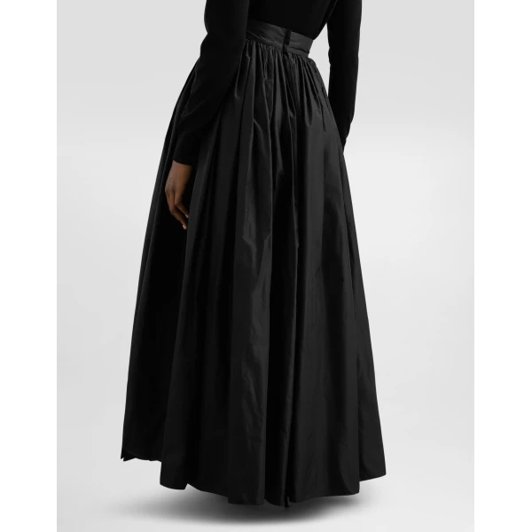 Dolce & Gabbana Long taffeta circle skirt, view 6