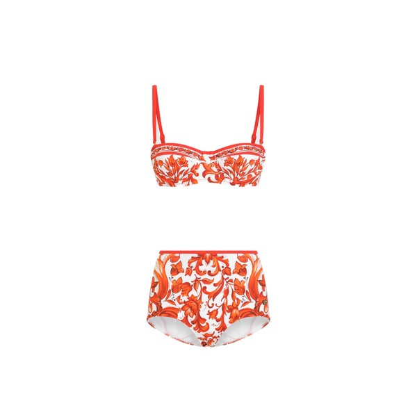 Dolce & Gabbana Majolica-print bikini
