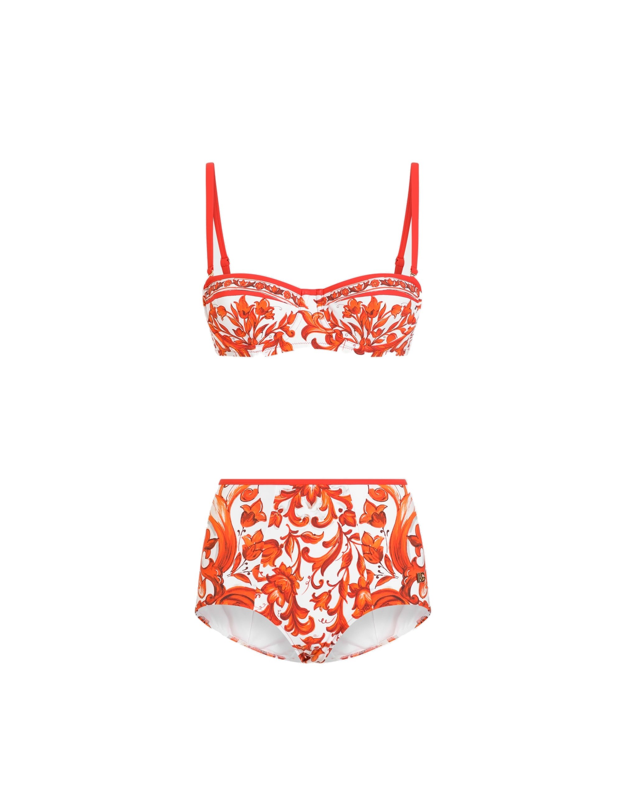 Dolce & Gabbana Majolica-print bikini