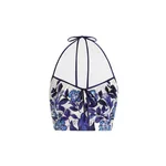 Dolce & Gabbana Majolica-print cotton satin top