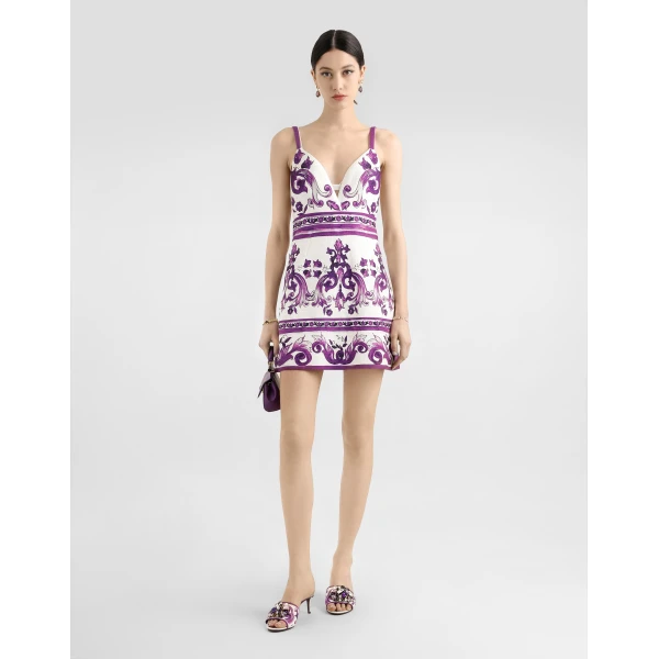 Dolce & Gabbana Majolica-print dress, view 2